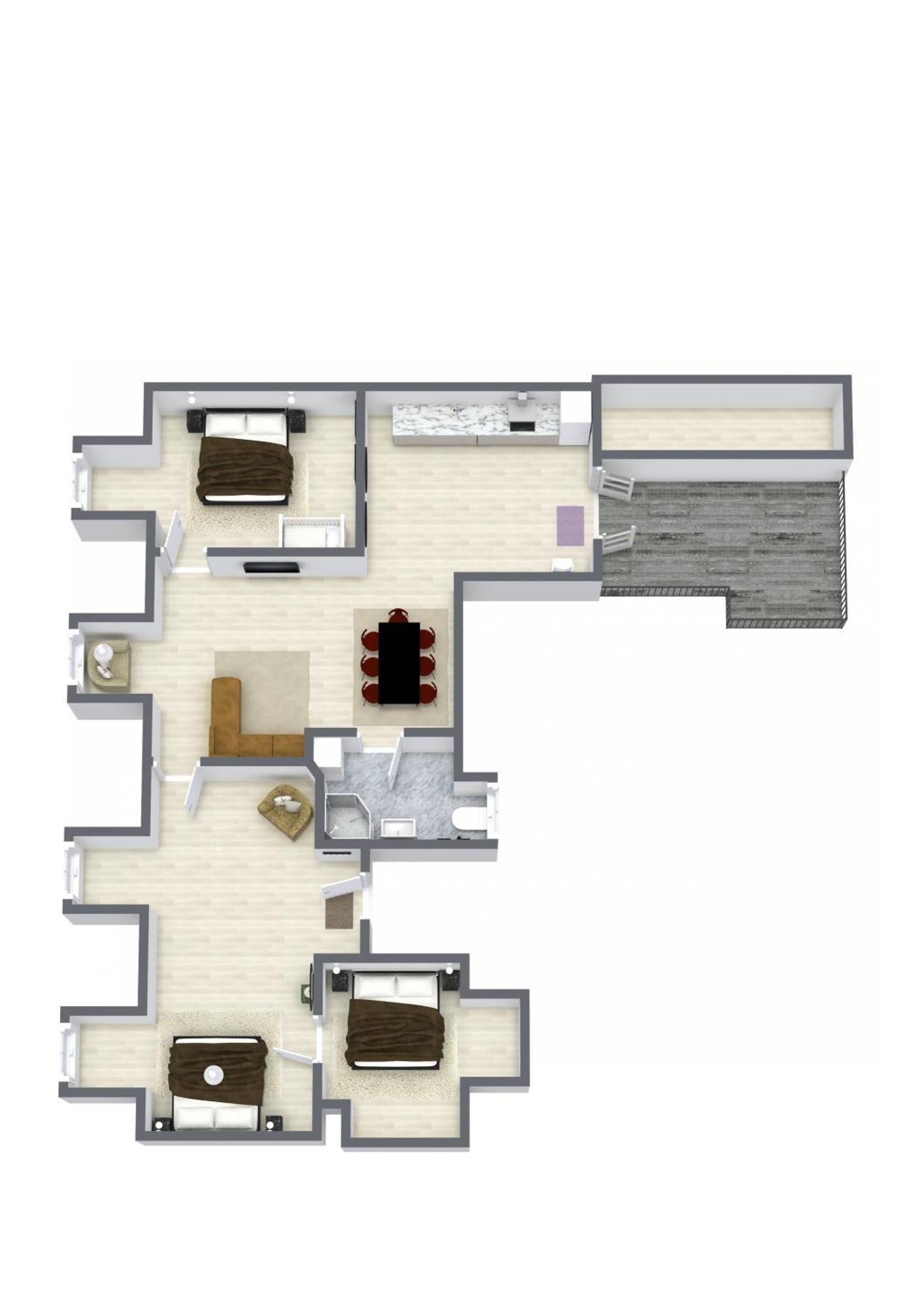 Luxury Apartment W Privat Rooftop Terrace - Cph C Копенгаген Екстер'єр фото